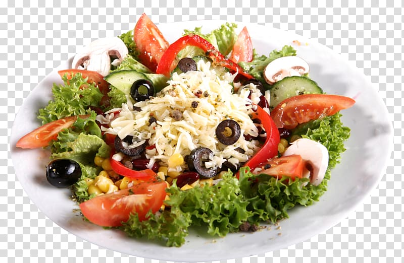 Greek salad Fattoush Caesar salad Trattoria Hashimaya Recipe, salad transparent background PNG clipart
