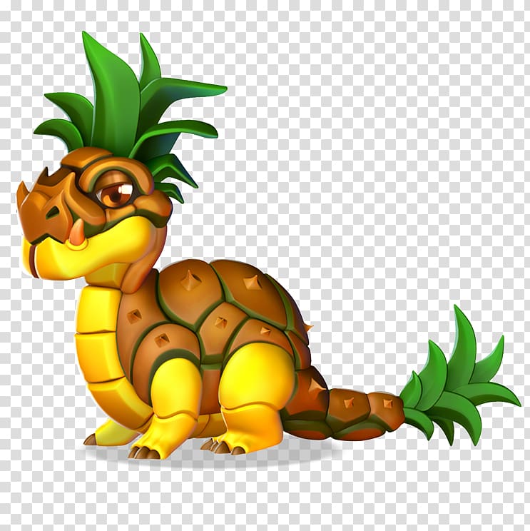 Pineapple Dragon Mania Legends Legendary creature , pineapple transparent background PNG clipart