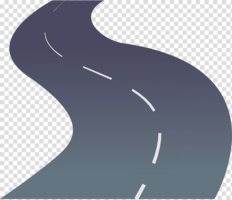 Road , Cartoon S crooked road transparent background PNG clipart