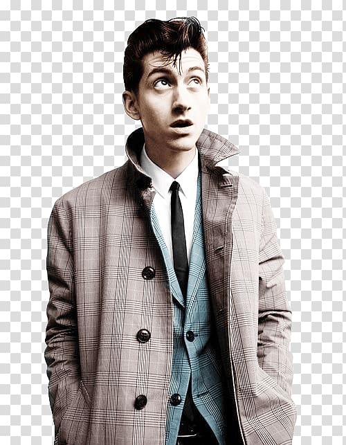 men's gray coat, Alex Turner Arctic Monkeys transparent background PNG clipart