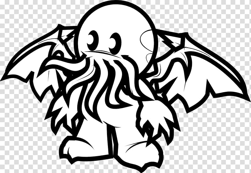 Cthulhu Drawing Character , cthulhu transparent background PNG clipart