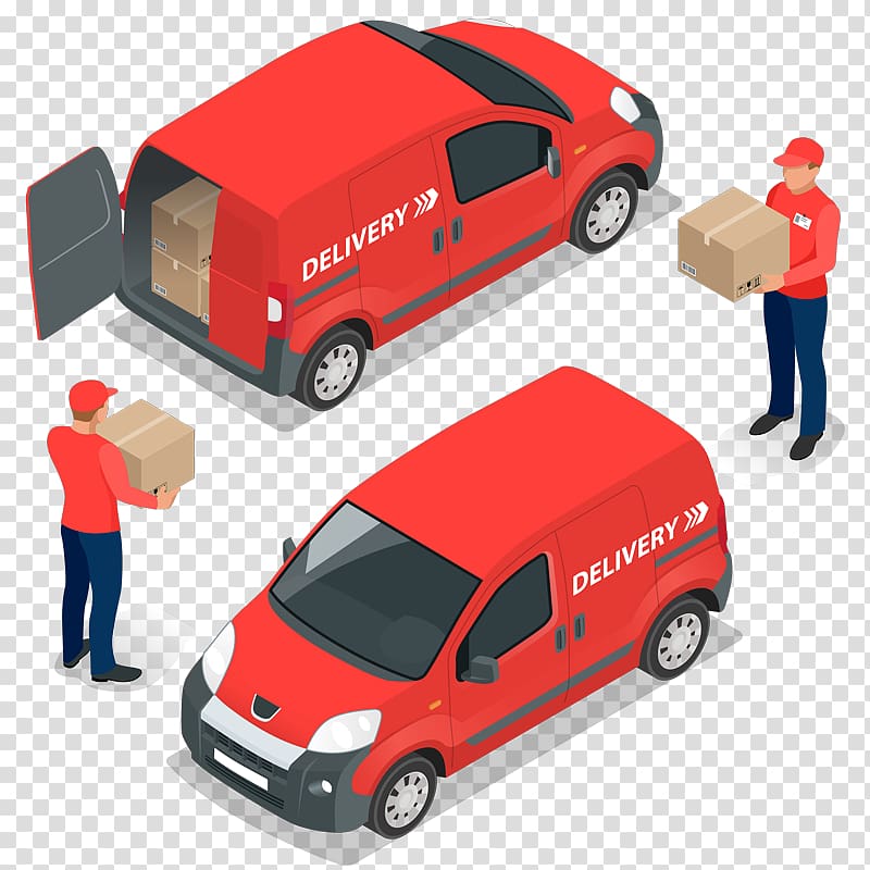 Delivery Can , Isometric car transparent background PNG clipart
