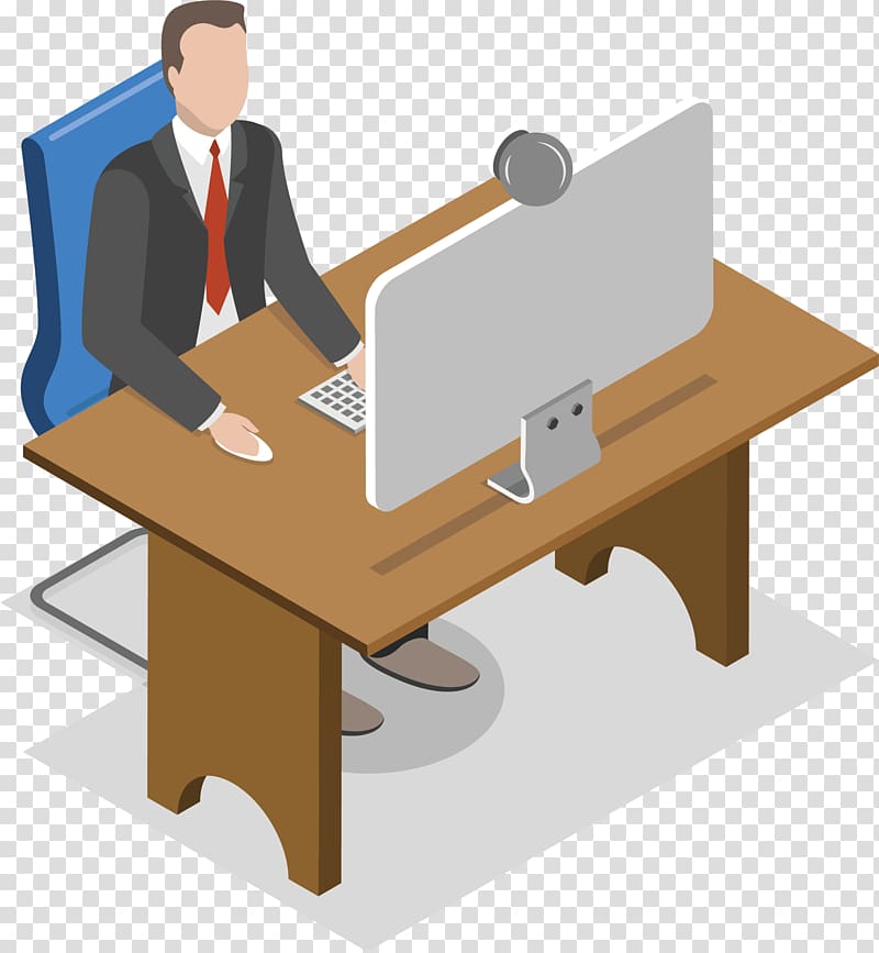 Adobe Illustrator, computer office staff transparent background PNG clipart