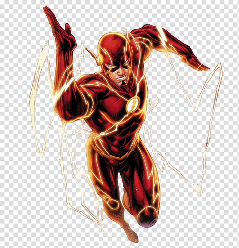 The Flash , The Flash Wally West Eobard Thawne Comic book, Flash transparent background PNG clipart