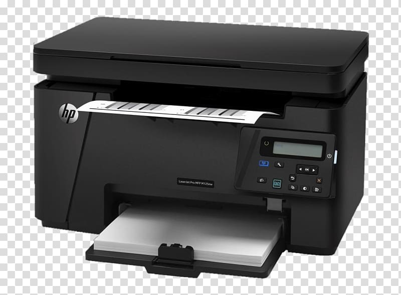 Hewlett-Packard HP LaserJet Pro M125 Multi-function printer, hewlett-packard transparent background PNG clipart
