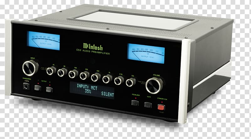 Preamplifier McIntosh Laboratory Audiophile Sound, hi-fi transparent background PNG clipart