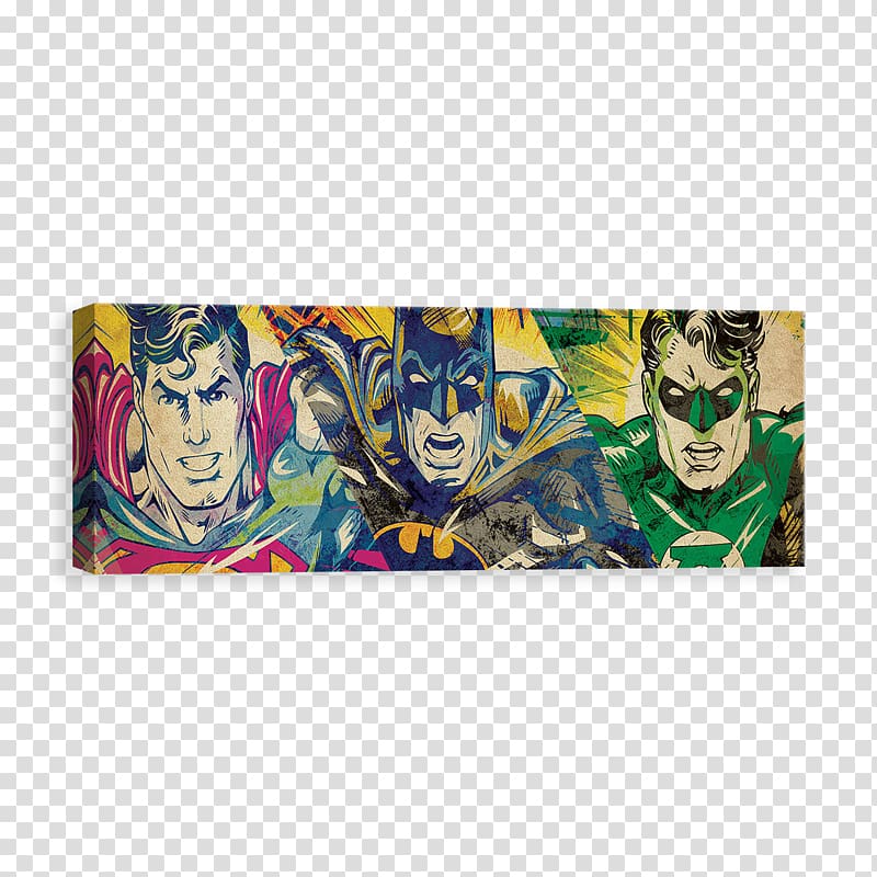 Green Lantern Modern art Rectangle Triangulated irregular network, justice league heroes transparent background PNG clipart