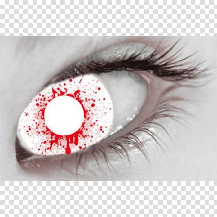 Special Effects Halloween Contact Lenses Eye Color, Eye transparent background PNG clipart