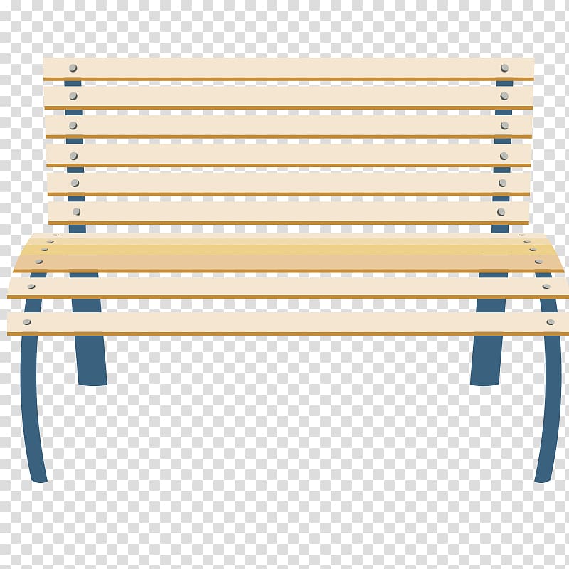 Euclidean Garden Cartoon, Wooden chairs transparent background PNG clipart