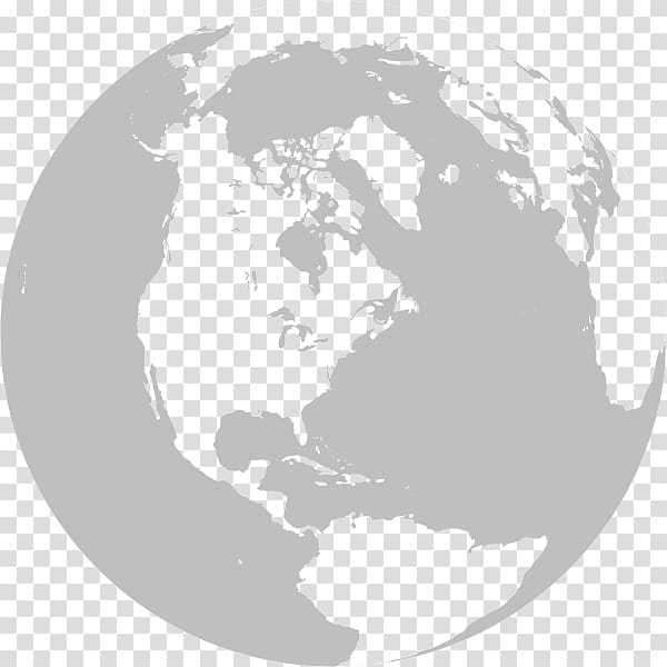 Earth Globe , gray transparent background PNG clipart