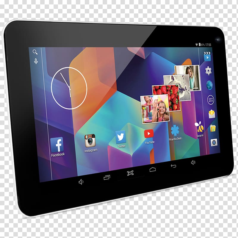 Samsung Galaxy Tab 10.1 Computer Android Handheld Devices IPS panel, tablet transparent background PNG clipart