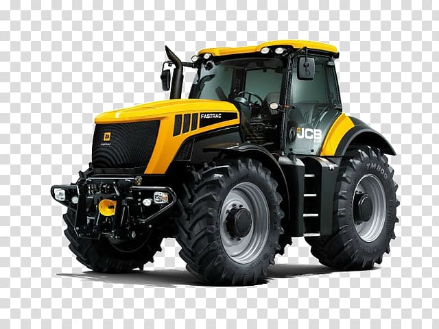JCB Fastrac Tractor Agricultural machinery John Deere, tractor transparent background PNG clipart
