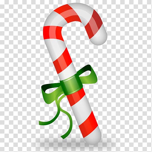 Candy cane Santa Claus Christmas Computer Icons, Cane, Christmas Icon transparent background PNG clipart