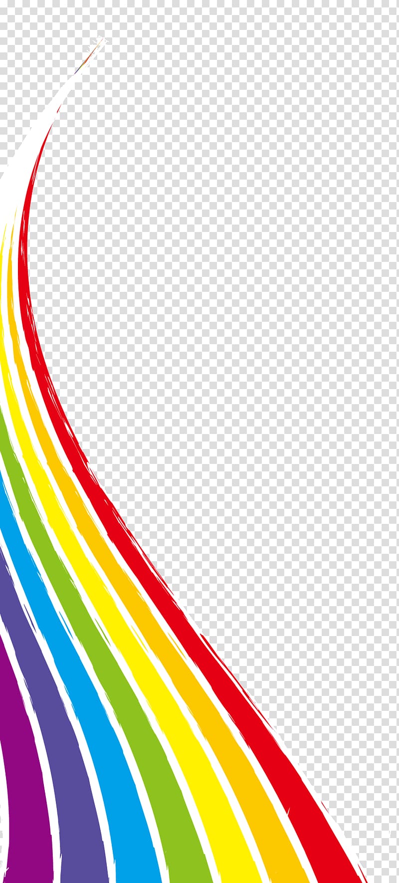 rainbow animated illustration, Rainbow Icon, Rainbow Road transparent background PNG clipart