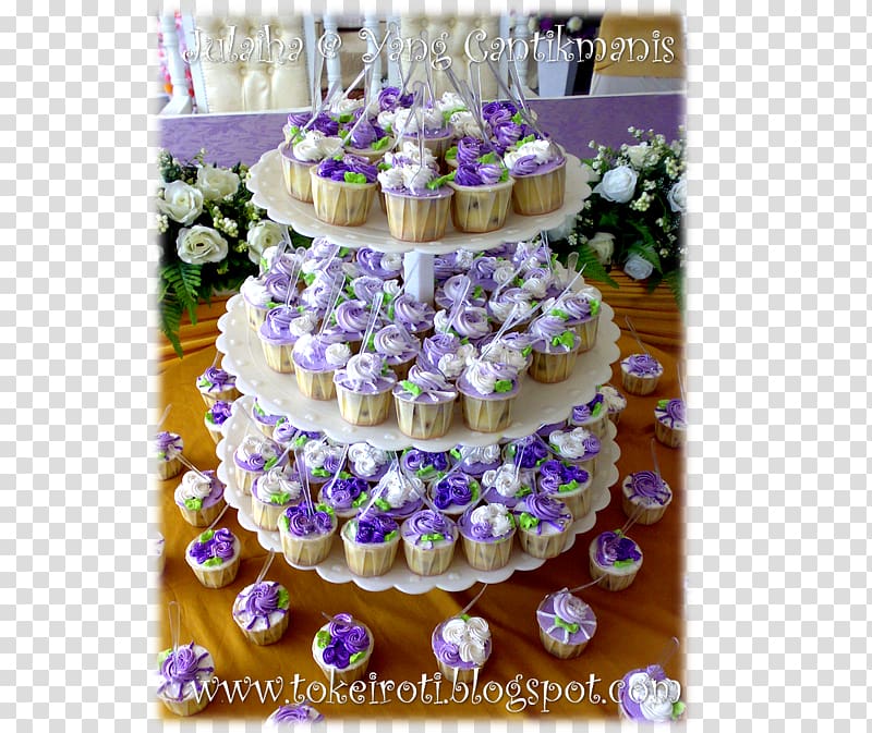 Wedding cake Buttercream Sugar cake Torte Cake decorating, Cupcake tower transparent background PNG clipart