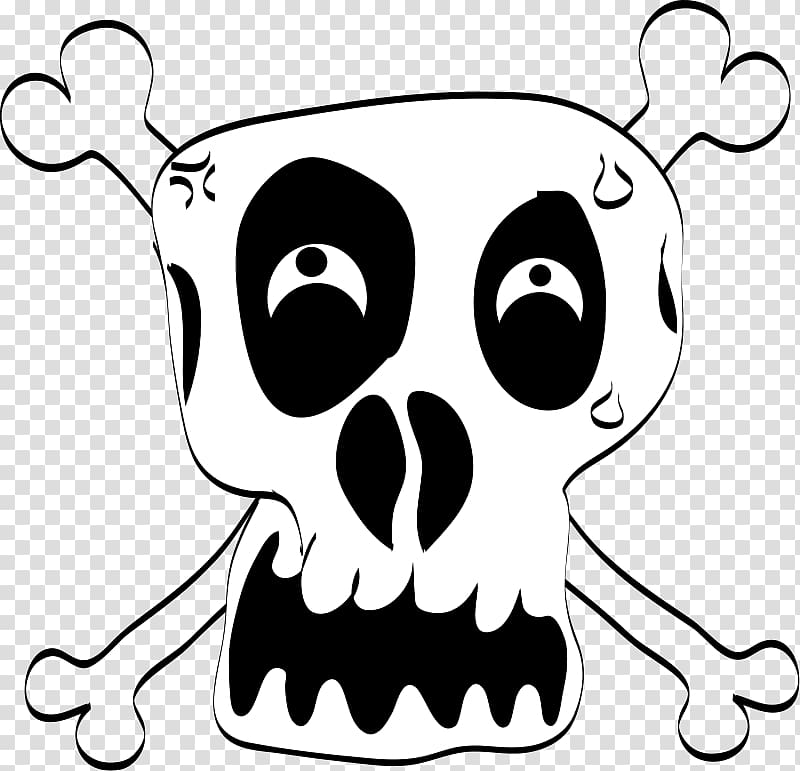 Skull Scalable Graphics , Free Hand transparent background PNG clipart