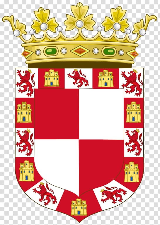 Crown of Castile Coat of arms of Spain Kingdom of Jaén Crown of Aragon, realm royale transparent background PNG clipart