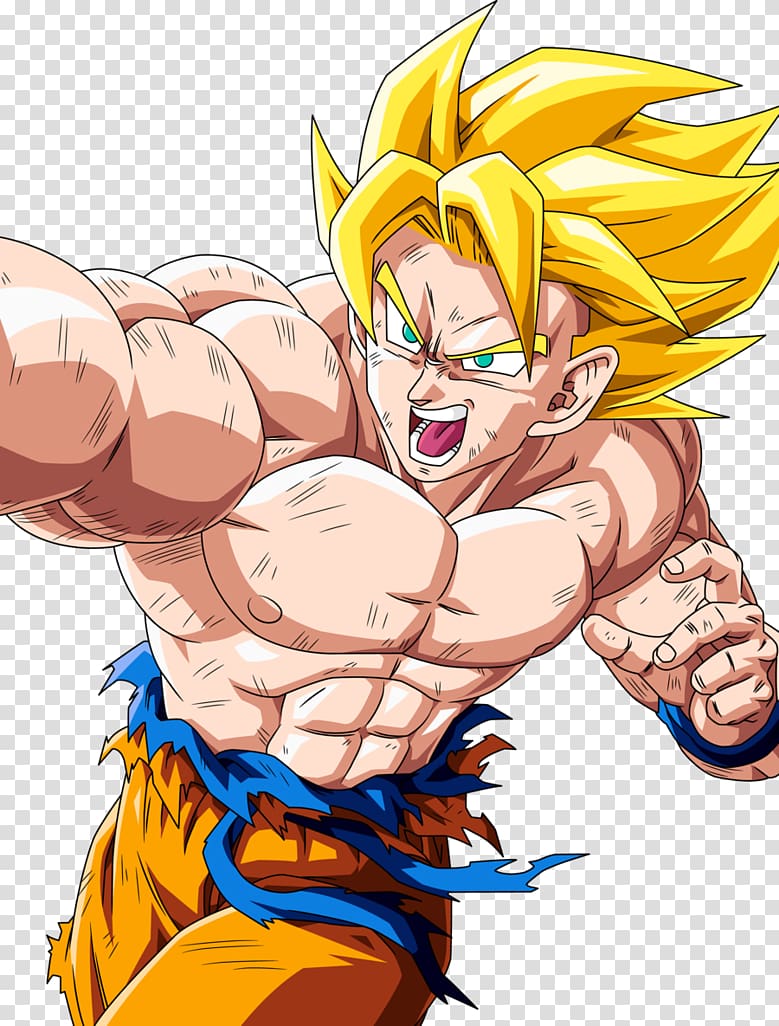 Goku Vegeta Gogeta Gohan Majin Buu, goku transparent background PNG clipart