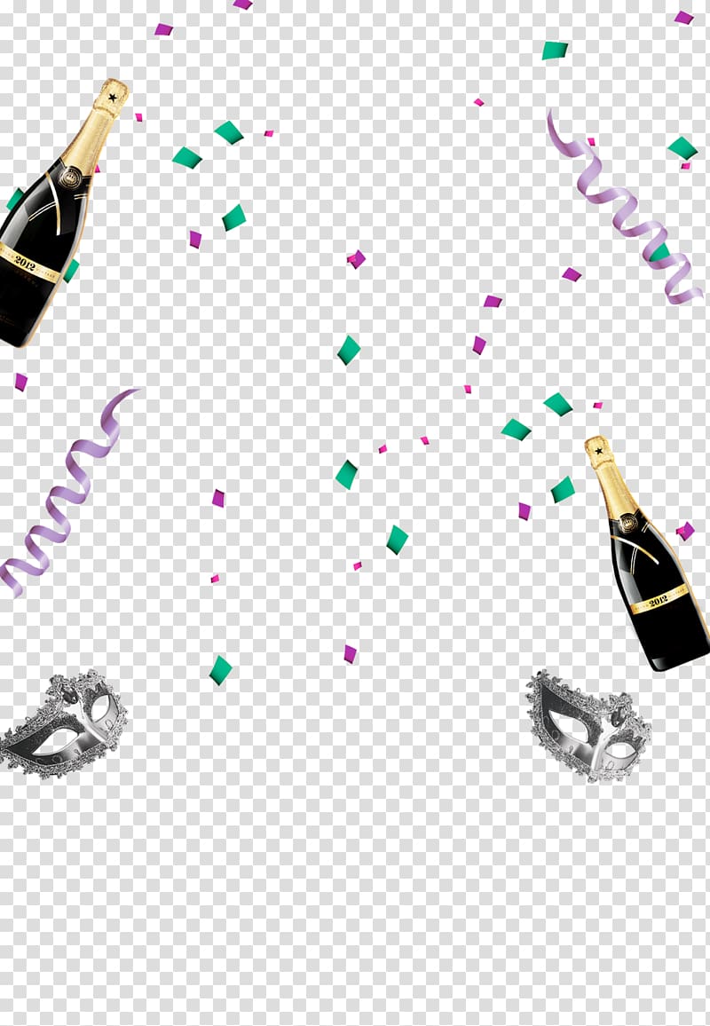 Champagne Ribbon, Champagne celebration ribbon transparent background PNG clipart