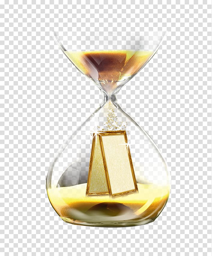 Hourglass Time Sand, Glass hourglass transparent background PNG clipart