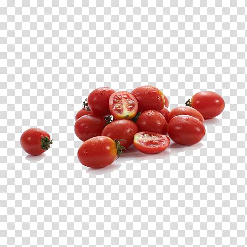 Cherry tomato Food Vegetable, Delicious cherry tomatoes transparent background PNG clipart