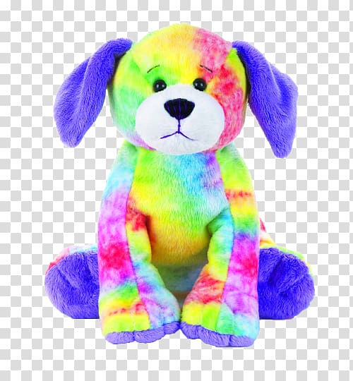 Webkinz Dog Puppy Stuffed Animals & Cuddly Toys Tie-dye, Dog transparent background PNG clipart