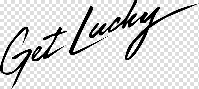 Get Lucky transparent background PNG clipart