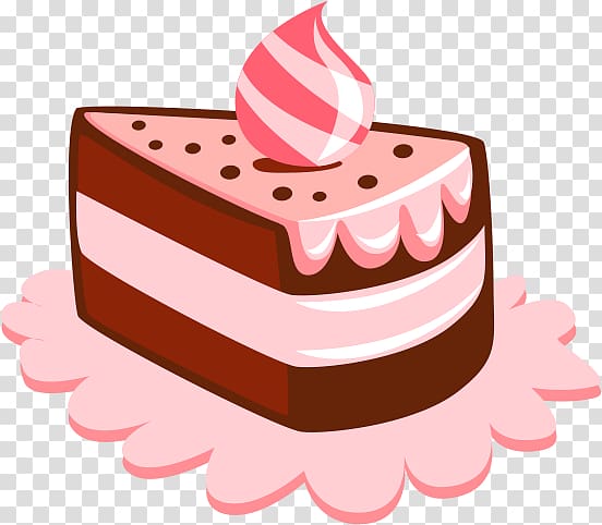 Birthday cake Tart Cream pie Torte Torta, Pink Cake transparent background PNG clipart