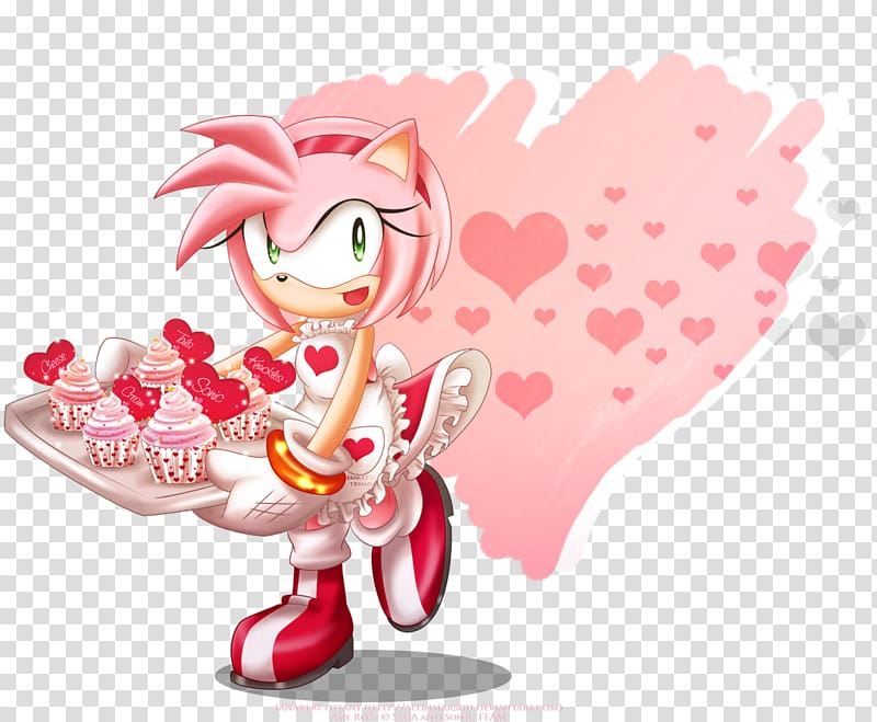 Amy Rose Sonic the Hedgehog Ariciul Sonic Knuckles the Echidna, amy transparent background PNG clipart