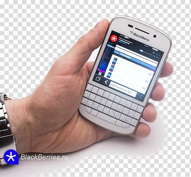 Feature phone Smartphone Handheld Devices Cellular network, BlackBerry 10 transparent background PNG clipart