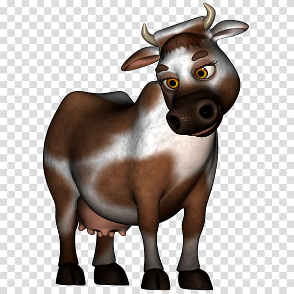 Jersey cattle Dairy cattle Cartoon , others transparent background PNG clipart
