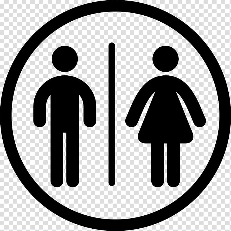 Public toilet Bathroom Gender symbol, toilet transparent background PNG clipart