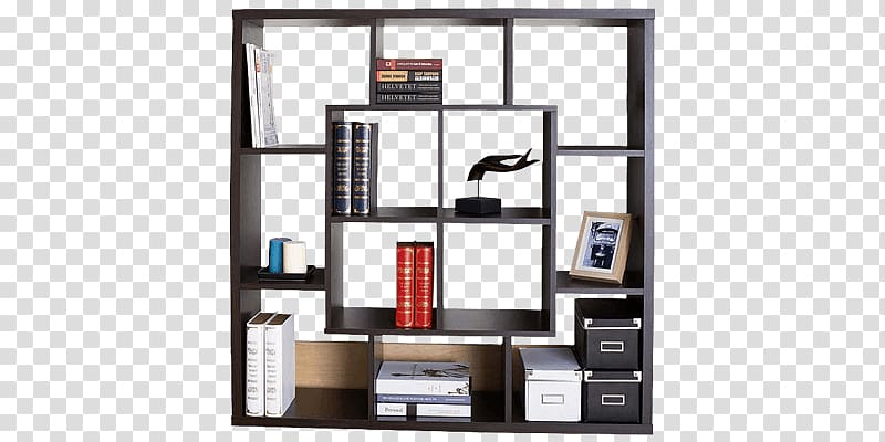 Shelf Bookcase Espresso Furniture, Room Divider transparent background PNG clipart