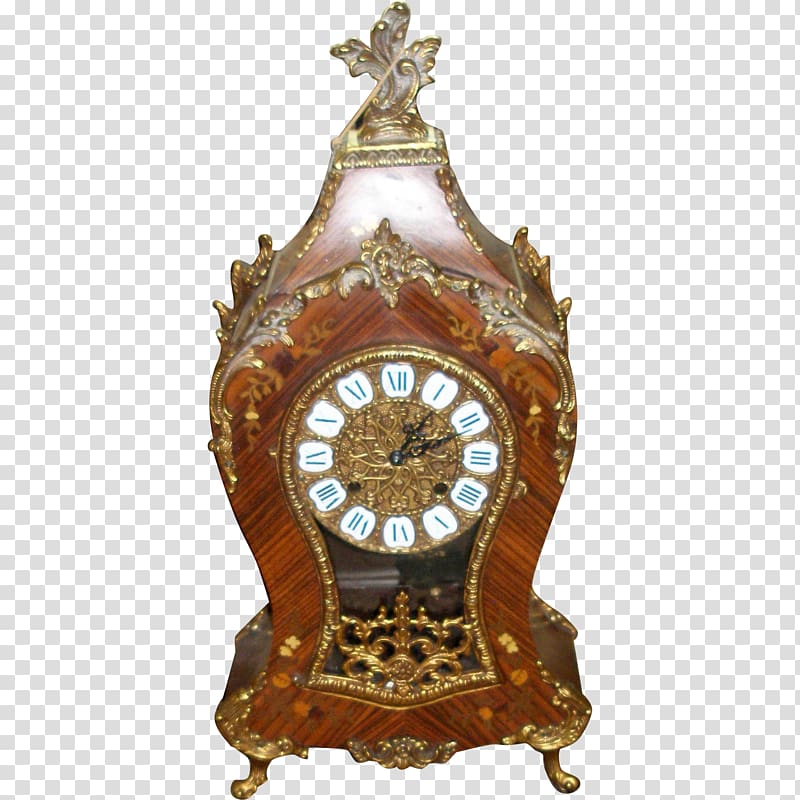 Hermle Clocks Antique Bronze Wood, clock transparent background PNG clipart