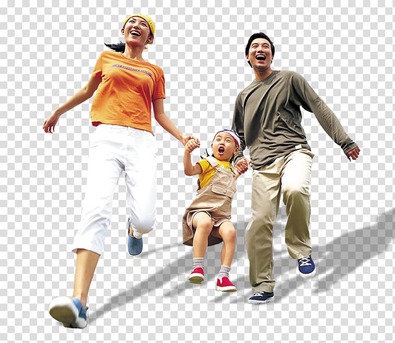 Family Android Price Computer file, a family of three transparent background PNG clipart