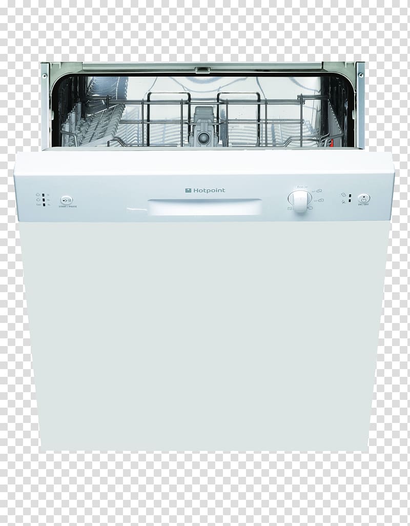 Hotpoint Dishwasher Hotpoint Dishwasher Home appliance Hotpoint LSB5B019X 13 Place Semi-integrated Dishwasher, Stainless Steel Control Panel, others transparent background PNG clipart