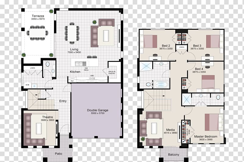 Free Download Floor Plan House Plan Storey Twenty Four Integrity Transparent Background PNG