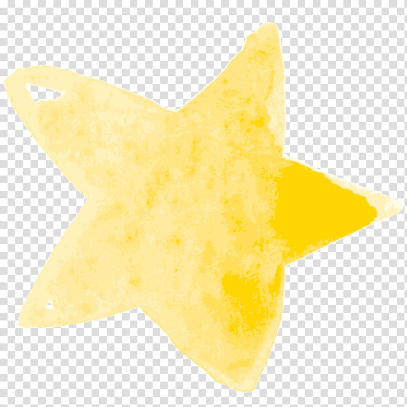 yellow star illustration, Carambola Yellow, Yellow star transparent background PNG clipart