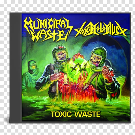 Municipal Waste Toxic Waste Thrash metal Toxic Holocaust Phonograph record, Disco 90 transparent background PNG clipart