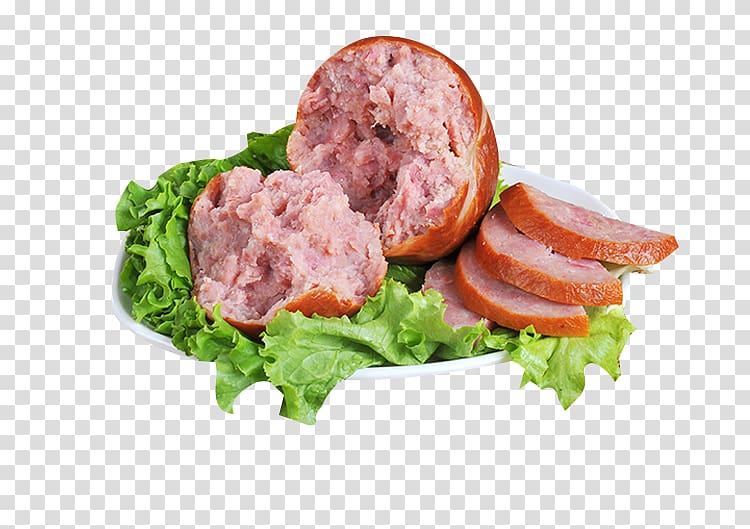 Mettwurst Sausage u7d05u8178 Food, Pure lamb features red sausage material transparent background PNG clipart
