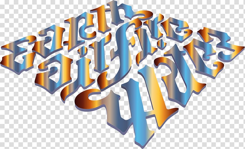 Earth Fire Water Air Ambigram, freedom transparent background PNG clipart