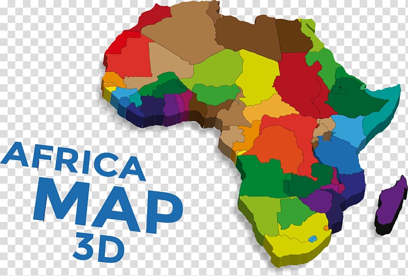 Africa Map Euclidean , map of Africa transparent background PNG clipart
