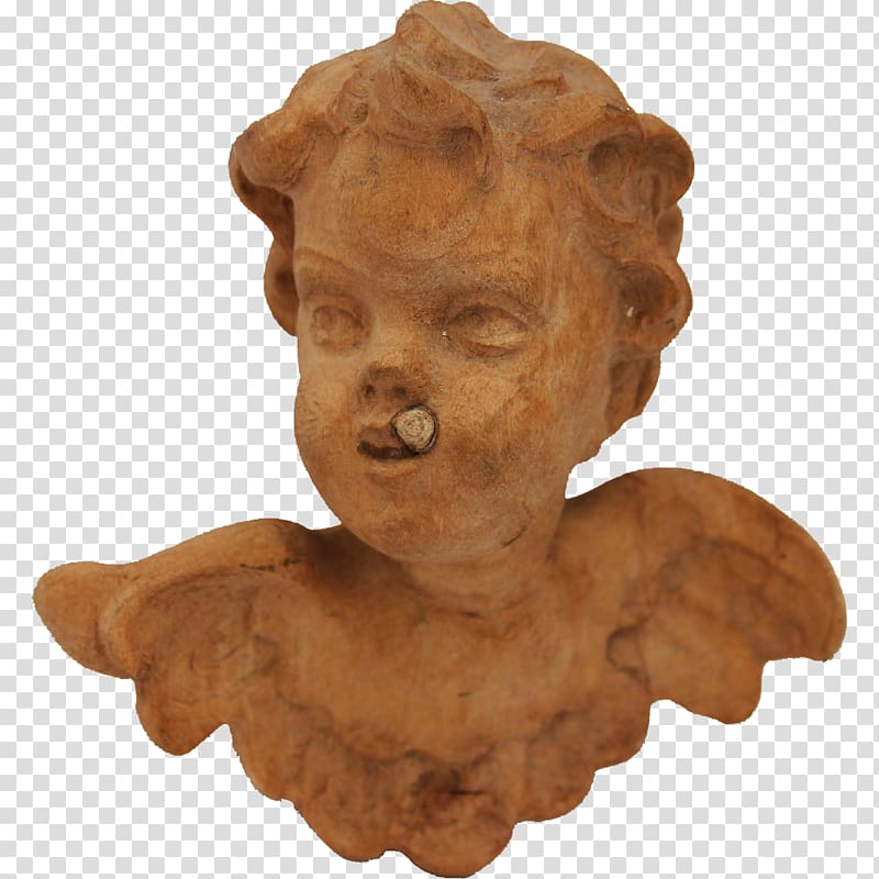 Cherub Baroque sculpture Putto Angel, baroque transparent background PNG clipart