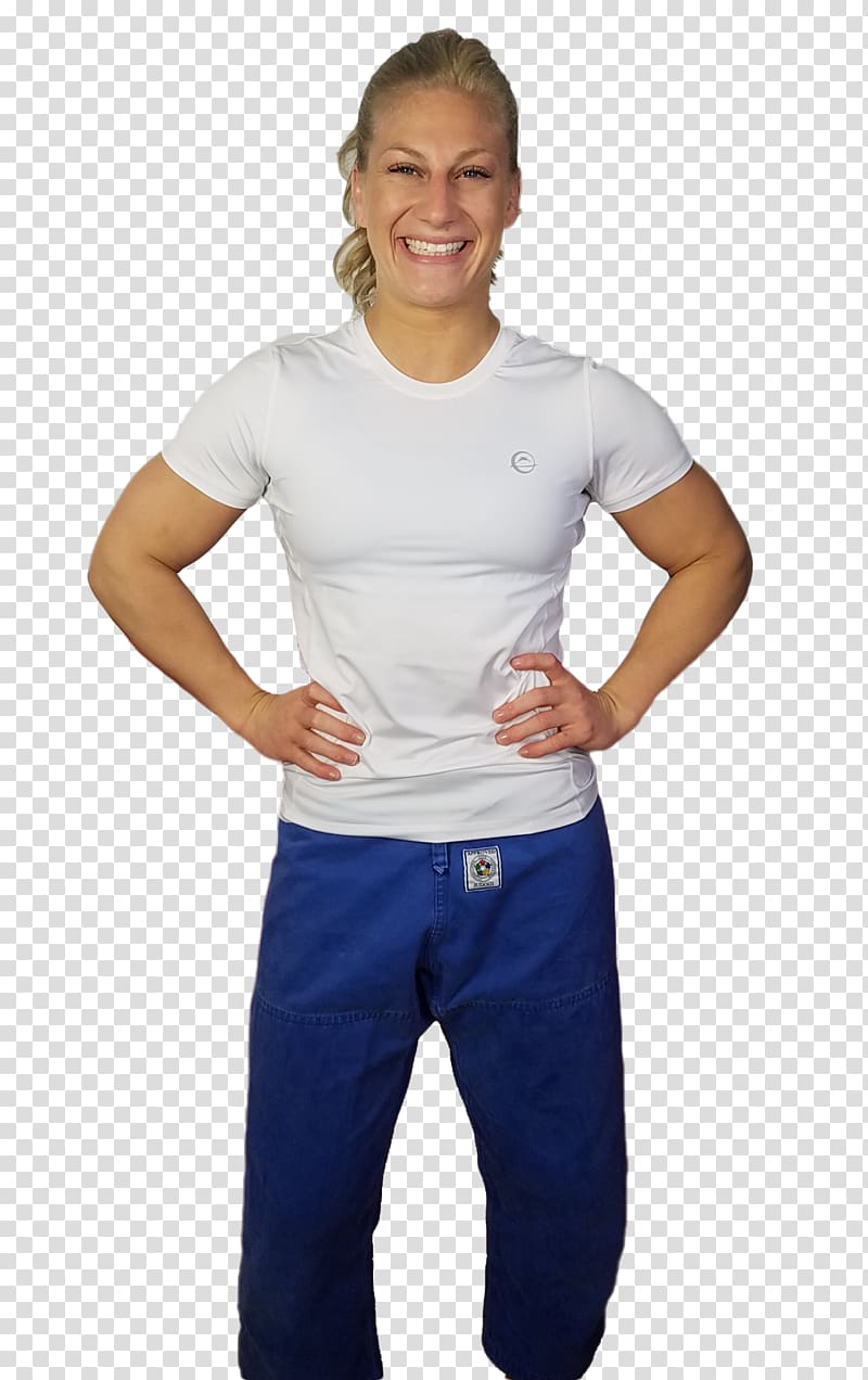 Kayla Harrison T-shirt Layered clothing Sleeve, T-shirt transparent background PNG clipart