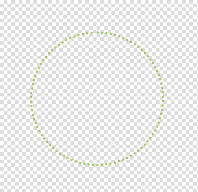 green dotted circle transparent background PNG clipart