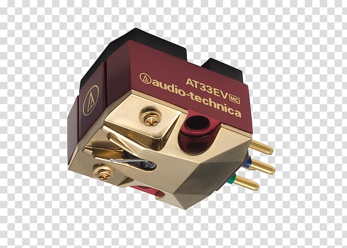 Magnetic cartridge AUDIO-TECHNICA CORPORATION Moving Coil Phonograph Moving Magnet, Cartridge transparent background PNG clipart