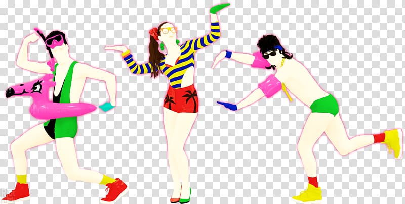 Just Dance 2016 Wii, Dancers transparent background PNG clipart