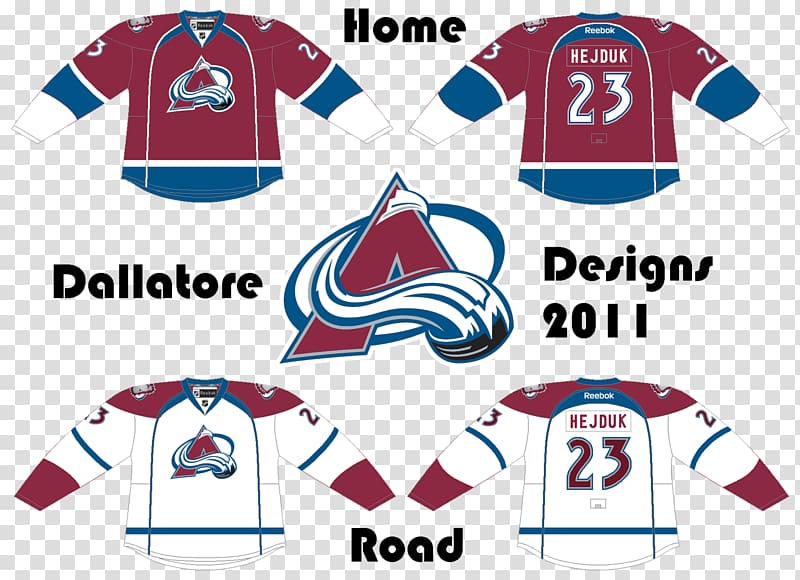 Colorado Avalanche Sports Fan Jersey Logo Ice hockey, concepts & topics transparent background PNG clipart
