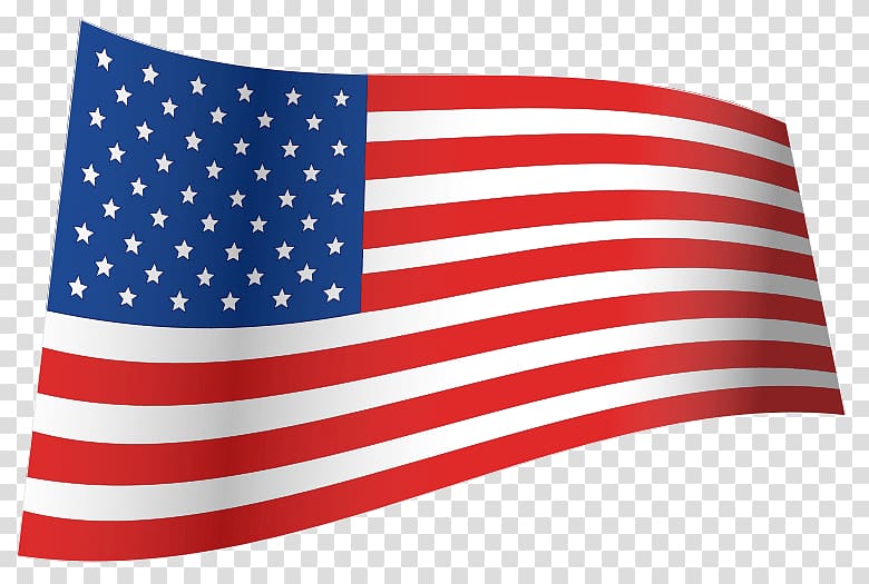 USA flag , Wave American Flag transparent background PNG clipart