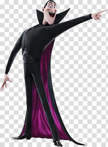 Dracula from Hotel Transylvania, Dracula Pointing Out transparent background PNG clipart